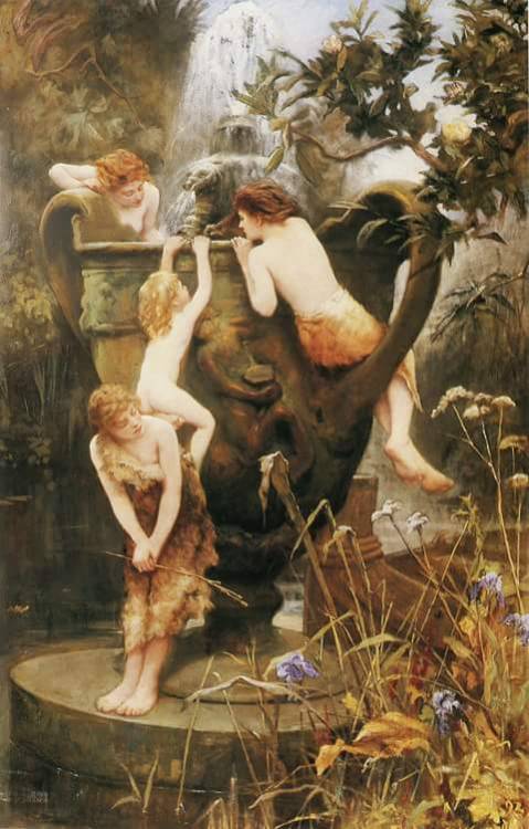 seasons-in-hell:The Fountain of Youth Charles Napier Kennedy, 1892