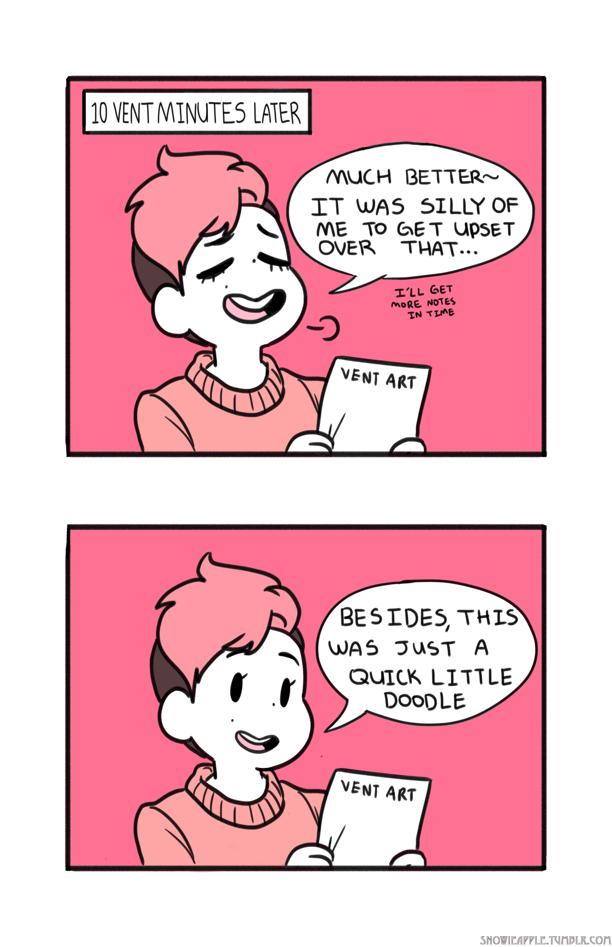 snowieapple:  just daily life as an artist~ 