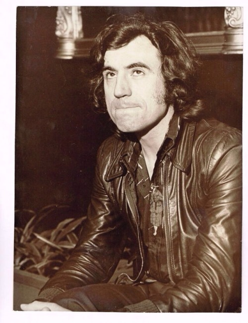Terry Jones And His Glorious Long Hair And Leather Jacket