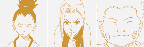 uchihaharunoss: ▹ Naruto Week 2018  DAY 05: Favorite Generation