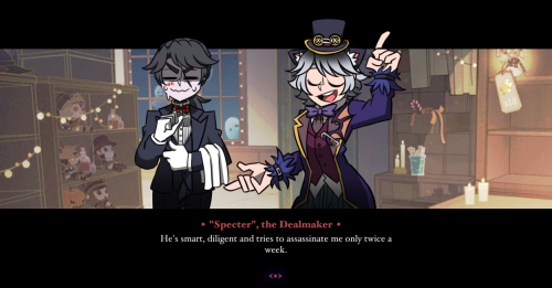 quietly slides over my specter/banquet butler agenda via helltaker sprite edits to the idv fandom