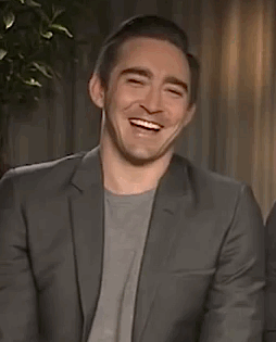 Lee Pace Laughing Moments