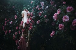 culturenlifestyle:  Fairy Dreamscapes by Bella KotakPhotographer Bella Kotak inserts her fairy-like models into stunning dreamscapes filled with lush flowers. Her transformation of each landscape into a magical world, complements the delicacy and hair