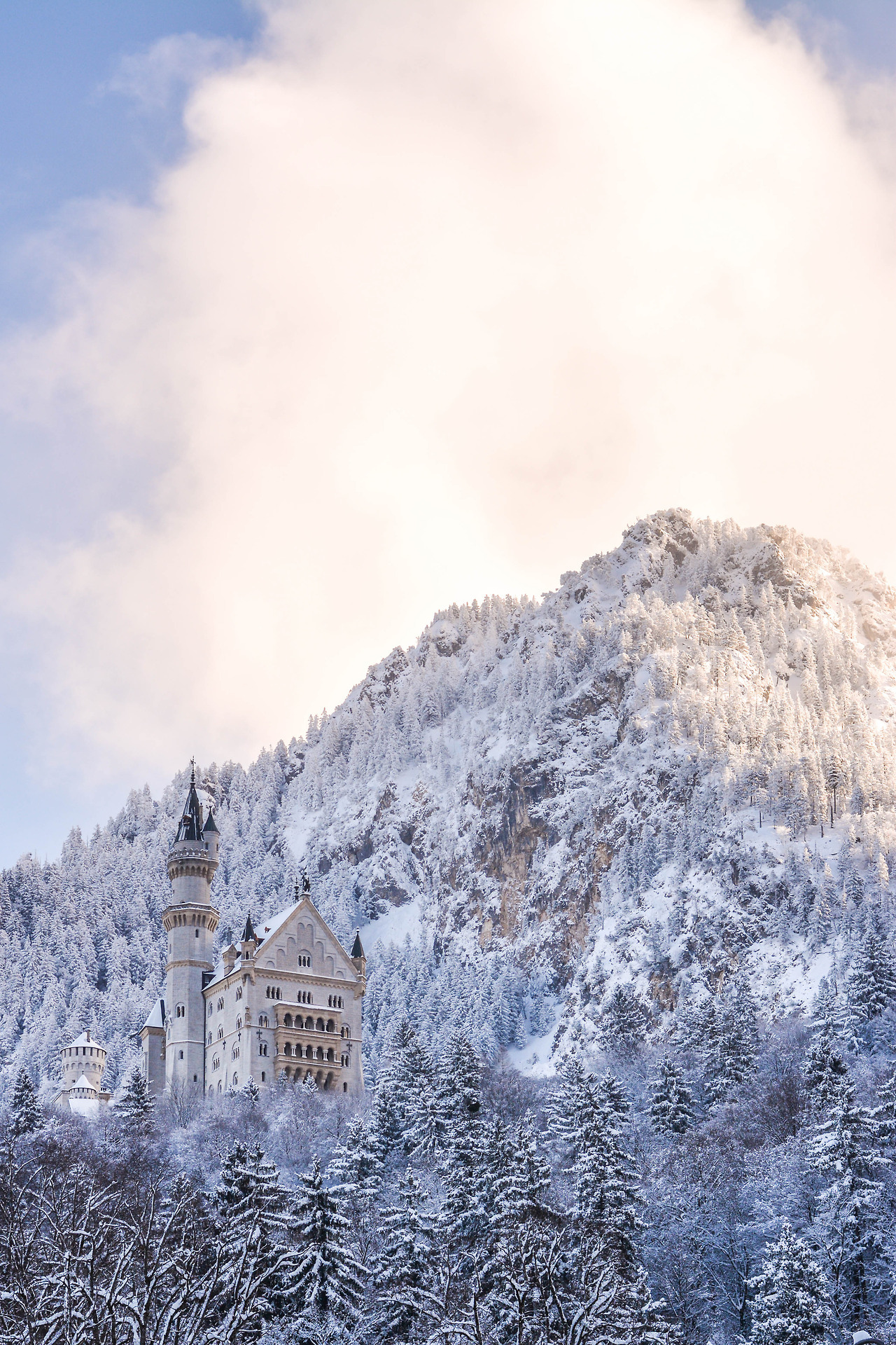 kiakova: Neuschwanstein Castle, Southern Germany. The Castle served as inspiration