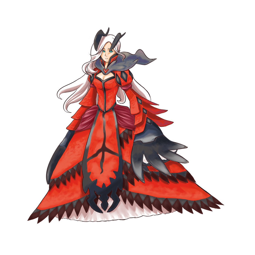 Gijinka-dex — Yveltal Gijinka - by kiruki-chan