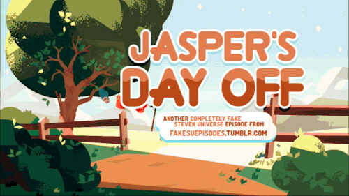 fakesuepisodes:  Jasper’s Day Off Connie discovers an unconscious Jasper washed up the beach while on her way to Steven’s house. When Connie tells Steven, they decide to try to help Jasper instead of reporting her to the Crystal Gems. Jasper is still