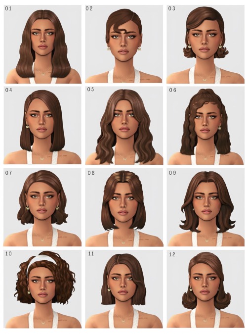 Favorite Hairstyles ~ Short/medium Length Edition
