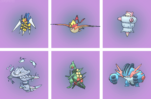 chipsprites:   All current Mega (&amp; Primal) Pokémon [x] [more]  