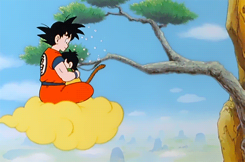 Reblog For Goku As Good Father