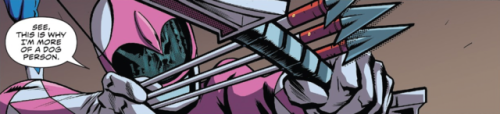 Ouch, Poor KittyMighty Morphin Power Rangers #21