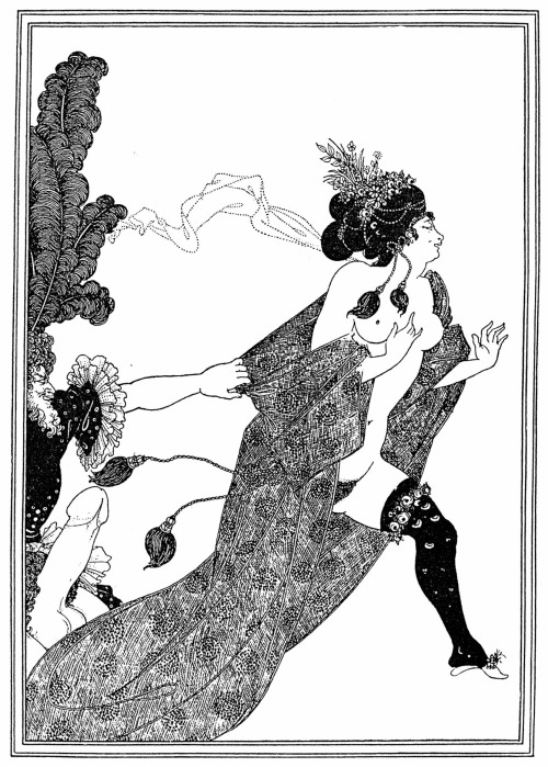 Aubrey Beardsley illustrations for “Lysistrata”, 1896