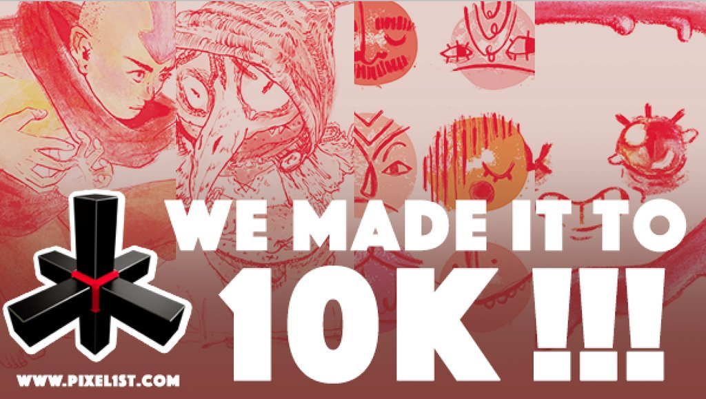 maegenthemoose:    10K HYPU~ Support our art book feat. 20+ Twitch Artists-Only days
