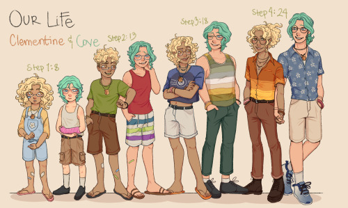 Cove And Clementine From Stages 1-4!!