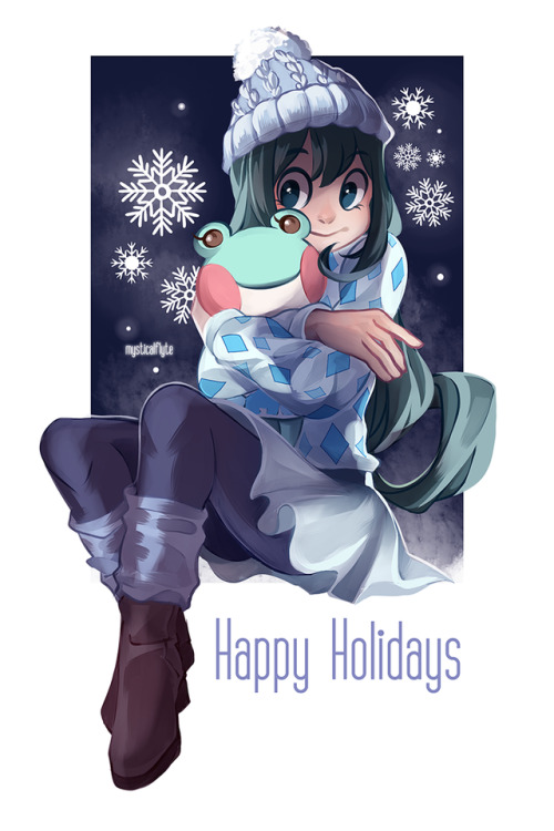 mysticalflyte: Ending the year with two lovely frogs! Twitter | Instagram  froppy love <3
