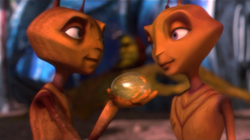 wonderful-disney-recpies:  Bug’s Life - Flik and  Atta Edible Water Droplets “  Do you like Huey Lewis and the News?  ” - Flik WHAT YOU’LL NEED 1 VodkaHOW TO MAKE IT DrinkFollow for  more magical Disney Recipes! 