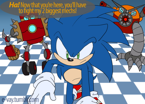 e-vay:  Boom!Baby Chapter 9: CRISIS!!! Eggman decides to commandeer this comic. Oh yeah, and Amy. *A/N: The quote is by Robert Louis Stevenson; Also I realized a little too late that cubot’s text is hard to read. My bad. Previous: [x]