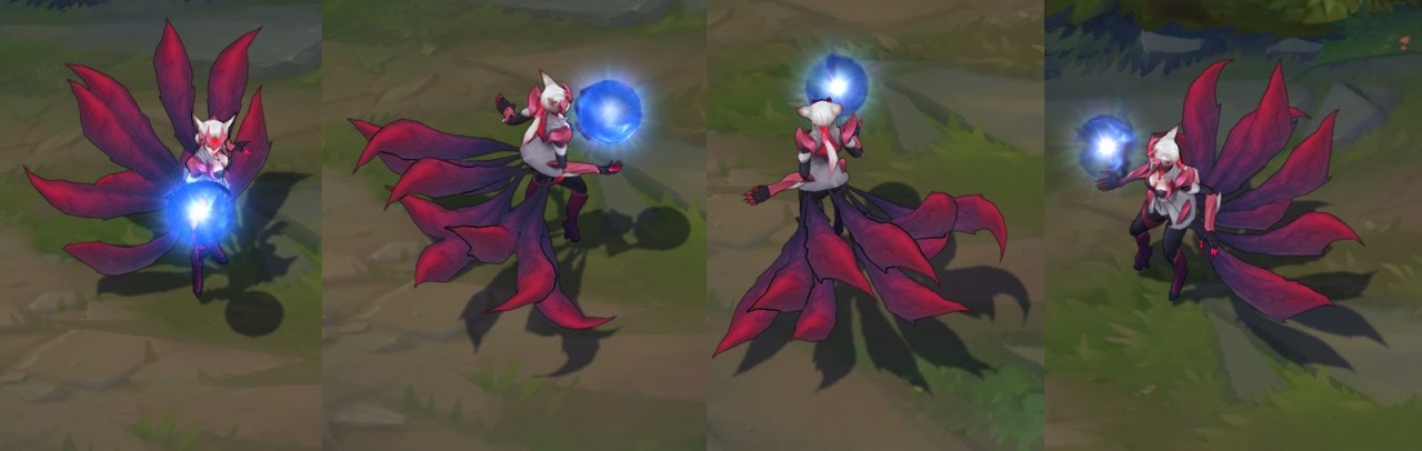 lol-skin-ideas:  Upcoming skin : Dauntless Ahri
