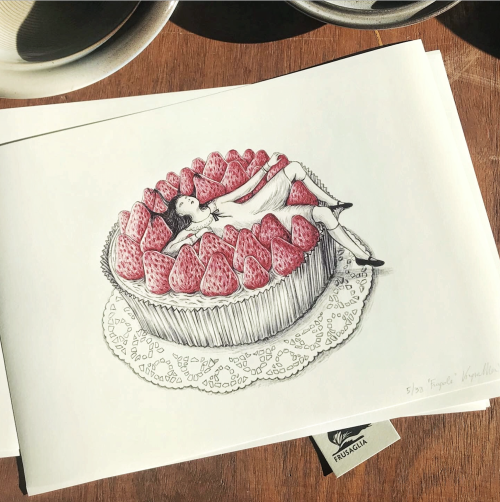 My Collaboration With The Beautiful Frusaglia' Art Bookshop Is Still Going On! You Can Find New Limited