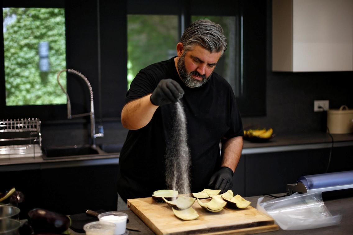 The Hashemites — Jordanian chef Omar Sartawi and designers Princess...