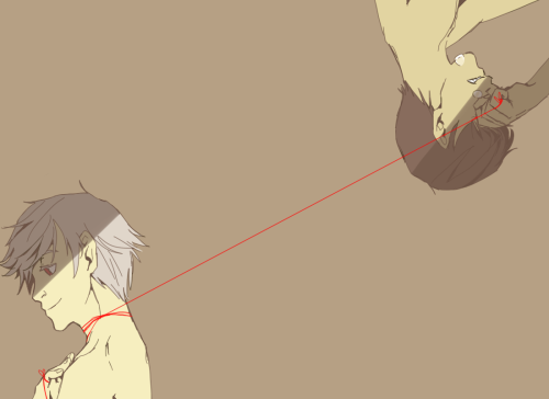 hurrrg: kaworu’s neck is a problem area; we don’t like talking about it