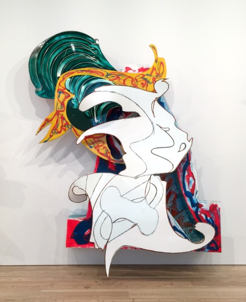 briancypher:  Frank Stella The Whiteness of the Whale (IRS-1, 2X), 1987 paint on aluminum 149 x 121 ¾ x 45 ¼ inches 