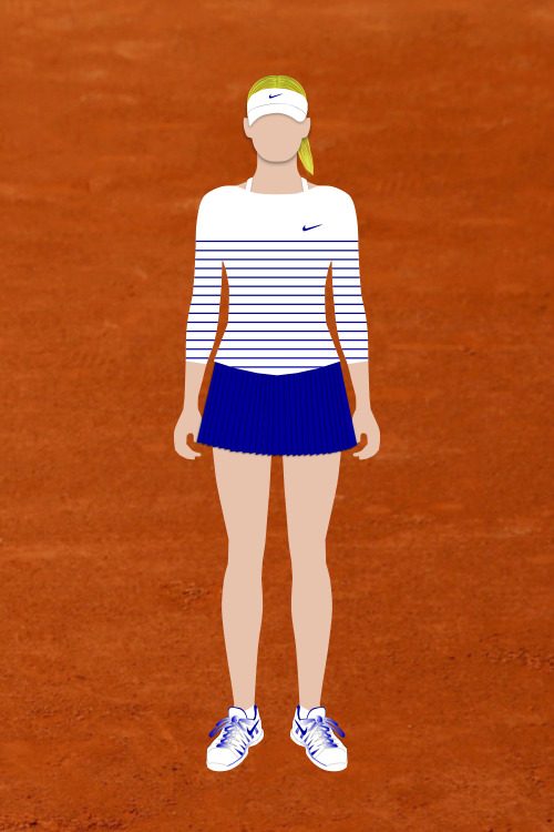 Maria Sharapova - 2015 Outfits