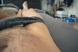 timjonesny:  Laying here, feeling good and