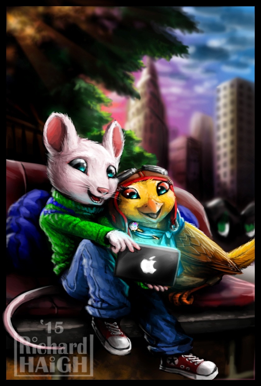 The Art of Richard Haigh- — ”Stuart and Margalo” After receiving an ask  about...