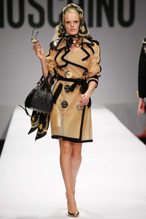 Moschino, Spring 2015 RTWModel names in captions  