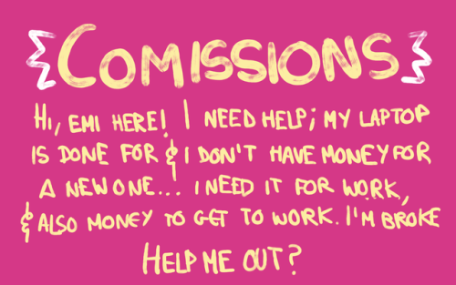 emimelon: emimelon:  emimelon:  emimelon:  emimelon:  COMMISSIONS ARE OPEN heya!! so if you follow m