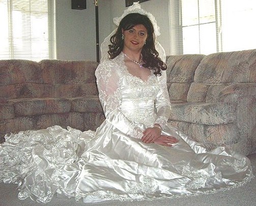 thetransgenderbride:This young and beautiful bridal crossdresser is Aspen.