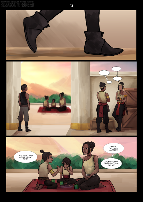 Raya and the Last Dragon Fancomic - WoundsPart 2 of the Wounds fancomic. Raya, come on, really?&