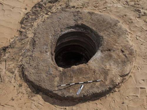 Egypt Announces Discovery of Five Ancient Water Wells in North SinaiAn Egyptian archaeological missi