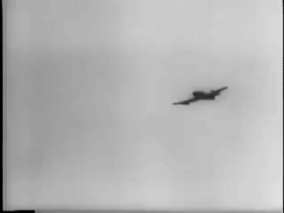 enrique262:RAF Hawker Typhoon fighter-bombers launching RP-3 rockets against German targets, WWII.