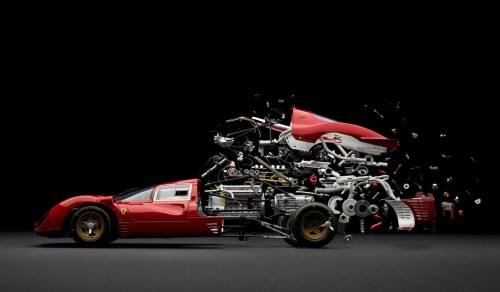 Fabien Oefner’s Disintegrating Cars