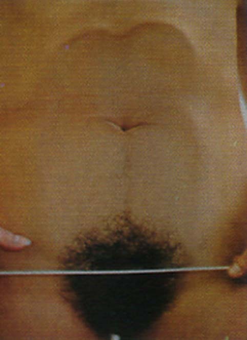 mooqly:  Glass on Body Imprint, 1972 — Ana Mendieta  