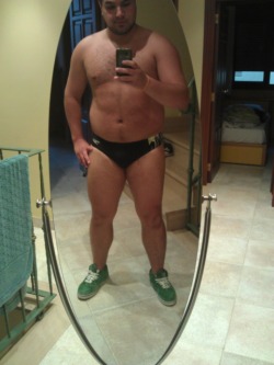 gayatheistcubs:  Do you like my new speedo?