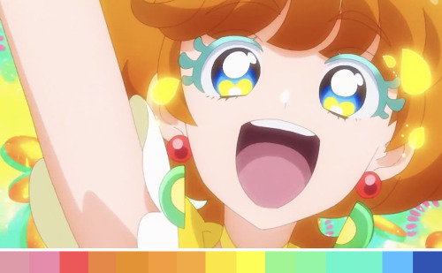 Tropical-Rouge! Pretty Cure- This is a palette on demand I’m looking forward to make a palette of yo