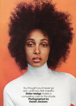 global-fashions:  Adwoa Aboah - Teen Vogue September 2014 photo by Daniel Jackson 