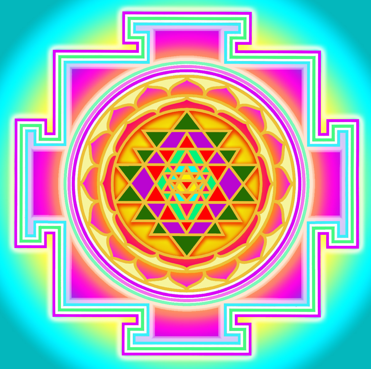 noise-vs-signal:  Yantras for the “Mahavidyas” (”Great Wisdom”) Goddesses.