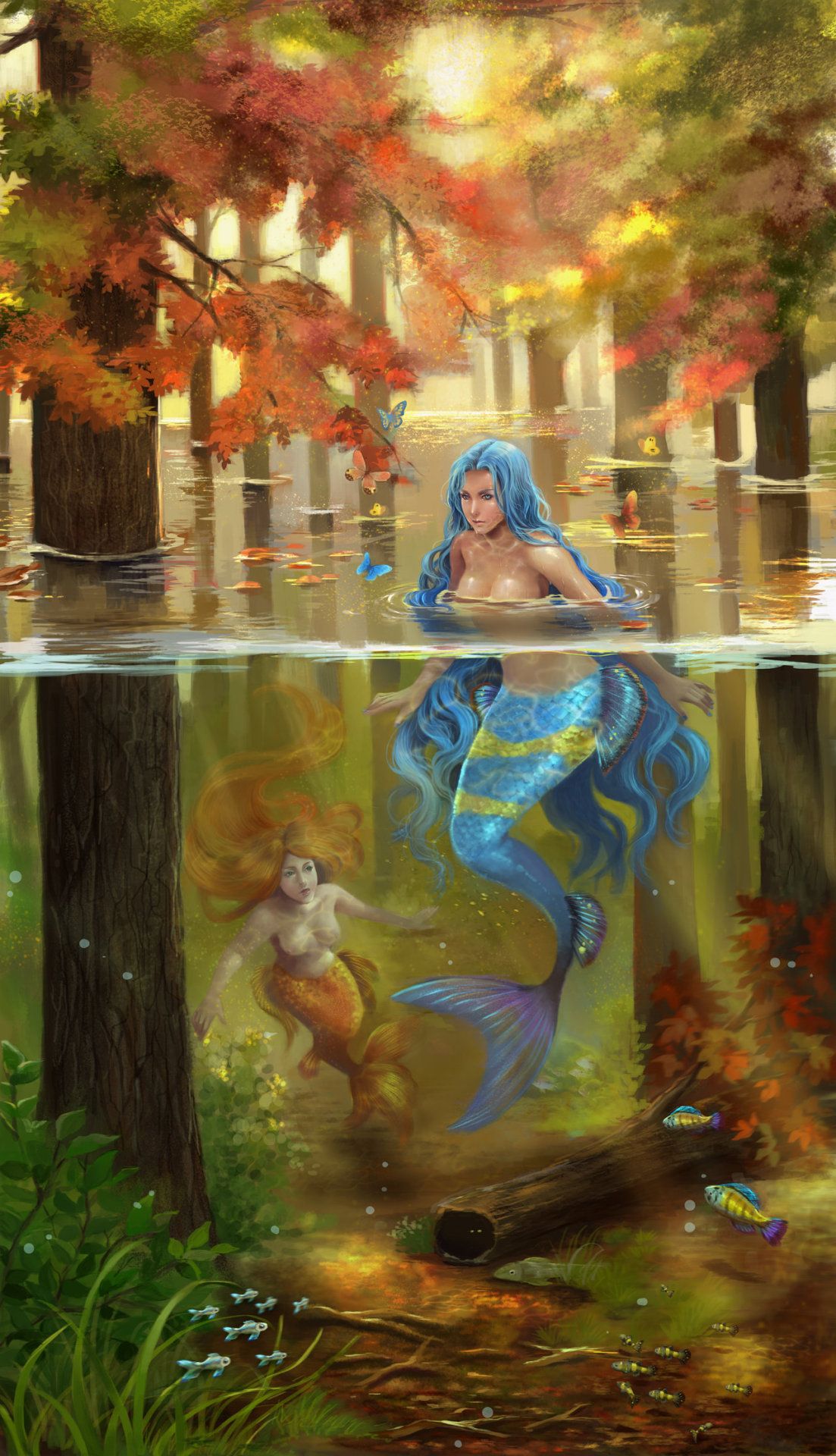 mererecorder:  Magical Forest by *Archie-The-RedCat 