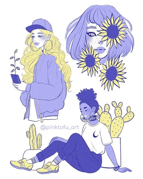 Just some sketches of some plant ladies! I should really just sketch more , it’s such good pra