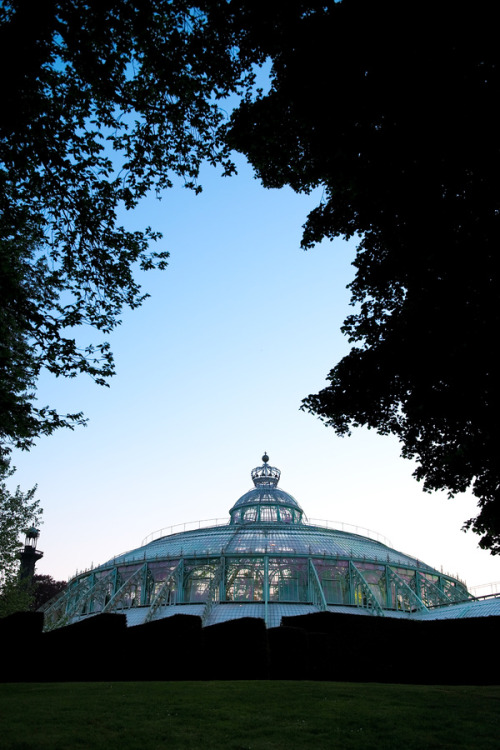 steampunktendencies:The Royal Greenhouses of Laeken (Dutch: Koninklijke Serres van Laken, French: Se