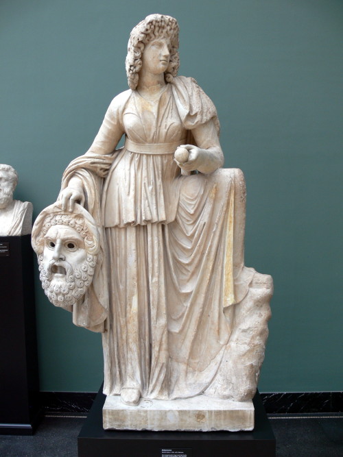 jovianplanetoid: 2nd Century Roman statue of Melpomene the Muse of tragedy. Photo by Wolfgang Sauber