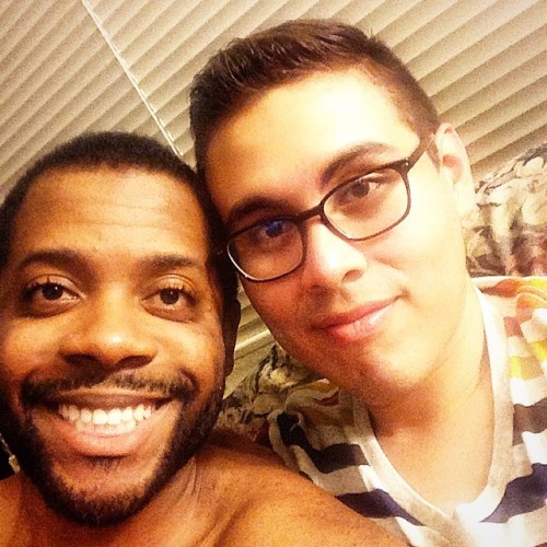 Me and my handsomes, @sergioshorts. ❤️ #gay #lgbt #queer #obligatorygayness