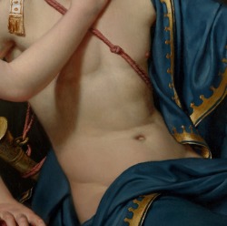 unbearabilityofbeauty:  Jacques Louis David:  Farewell of Telemachus and Eucharis  (Detail) 