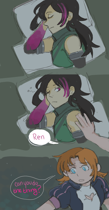 bbbutterfingers: I’d like to think Nora and Ren stepped up to fill the big sibling