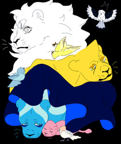 loycos: ruthfigueroa19: Lion Au BECUASE the mood. Im sitting in the middle of class in the dark trying to recreate that beauty that is that lion!Blue face 
