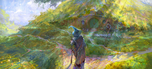 cinemagorgeous - Illustrations for J.R.R. Tolkien’s The Hobbit...
