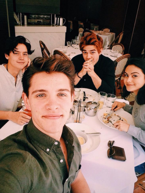 Porn Pics alwayschach-sprouseblog:  Cole, Kj Apa, Camila